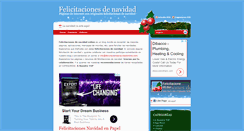 Desktop Screenshot of felicitacionesnavidadonline.com